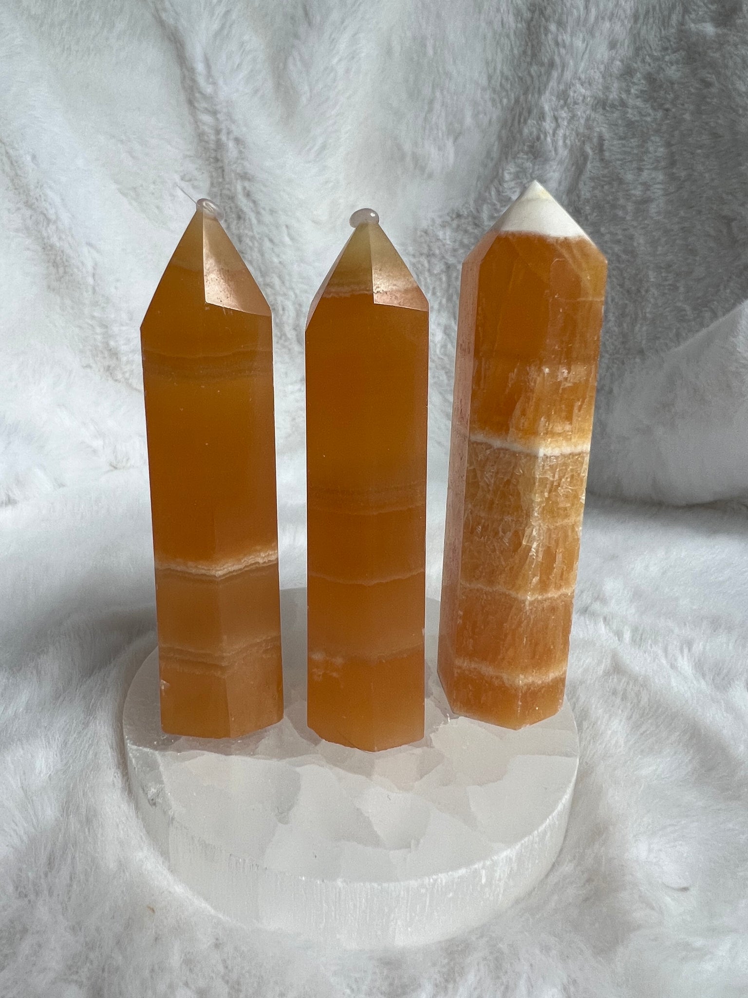 Orange calcite