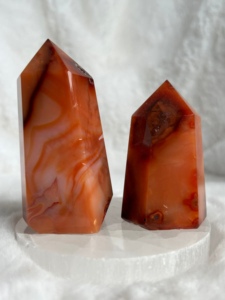 Carnelian towers