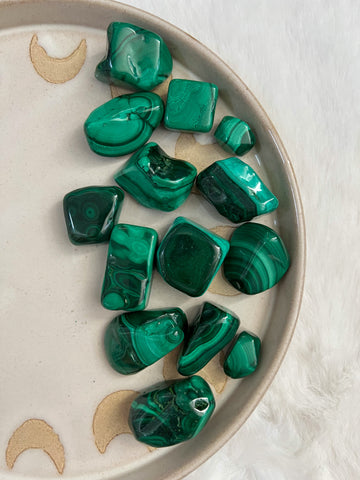 Large Malachite tumbles