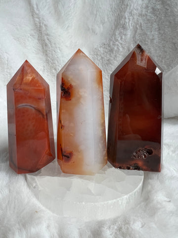 Carnelian towers
