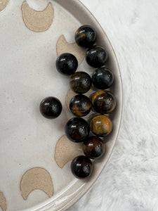 Tigers eye mini sphere
