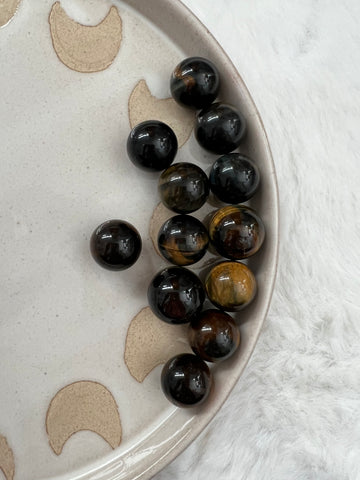 Tigers eye mini sphere