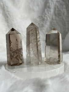 Smokey quartz points