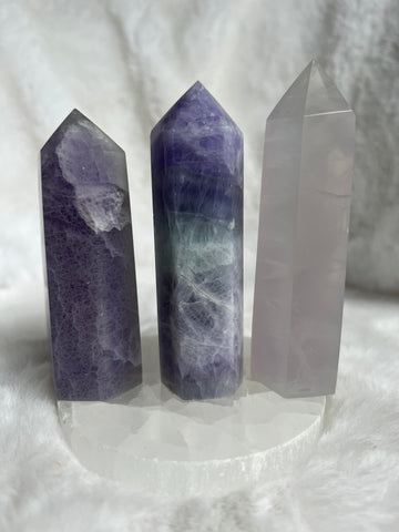 Lavender fluorite