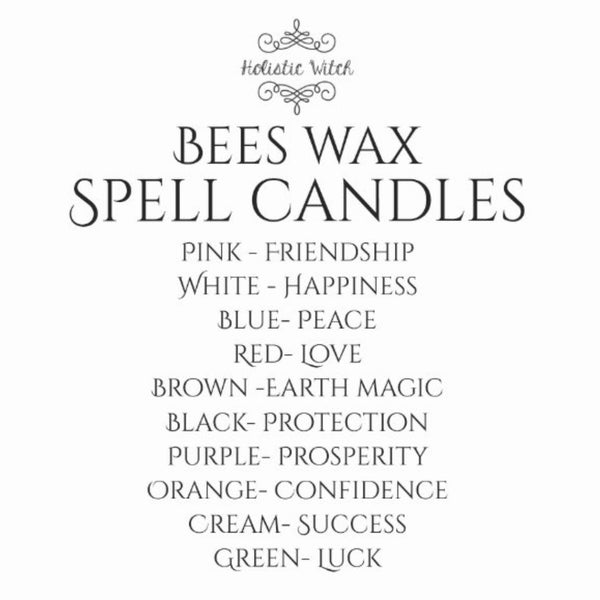 Spell candles