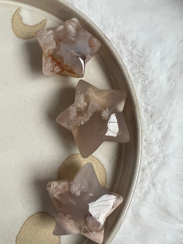 Flower agate star
