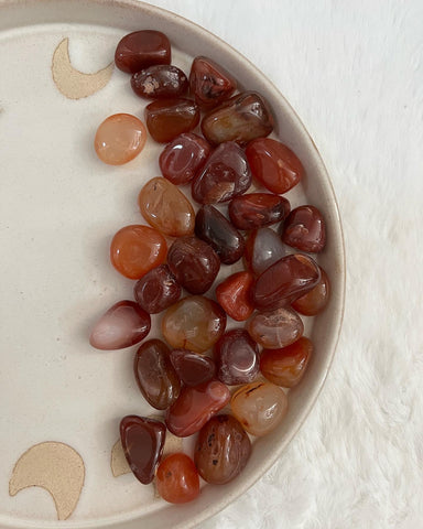 Carnelian tumbles
