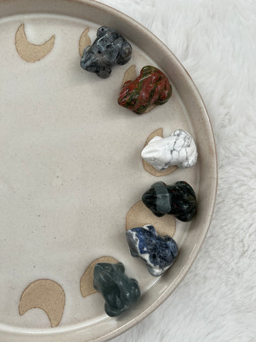 Crystal frogs