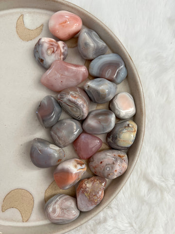 Botswana Agate - Opal Tumbles