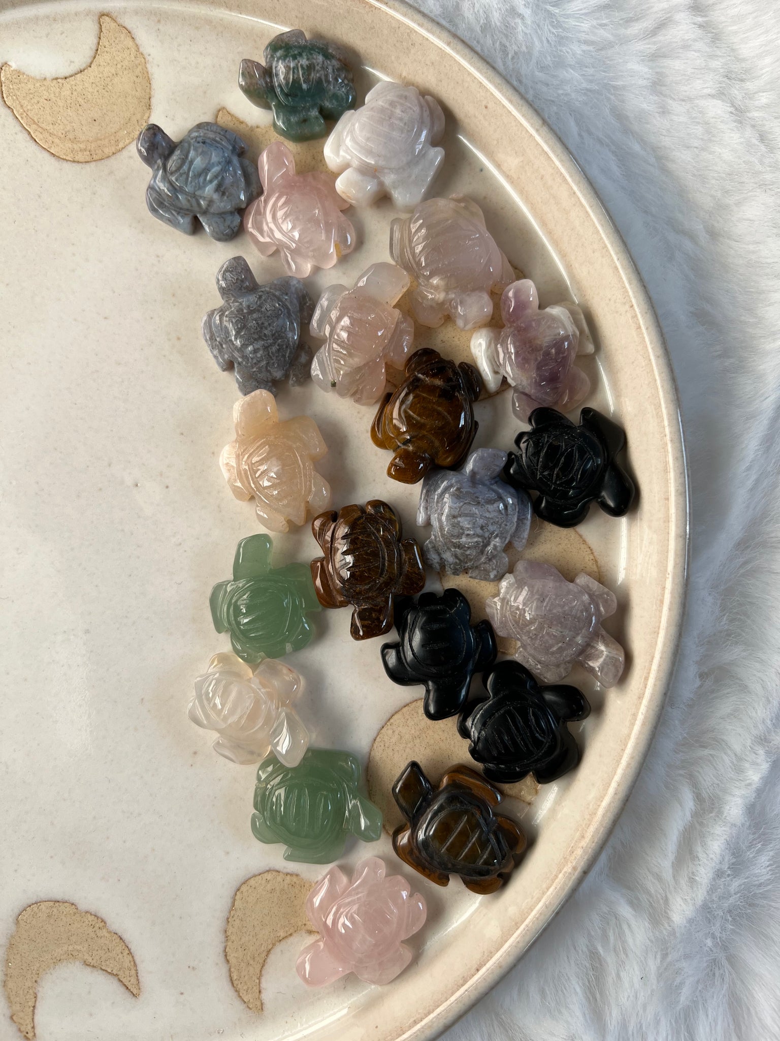 Crystal mini turtles