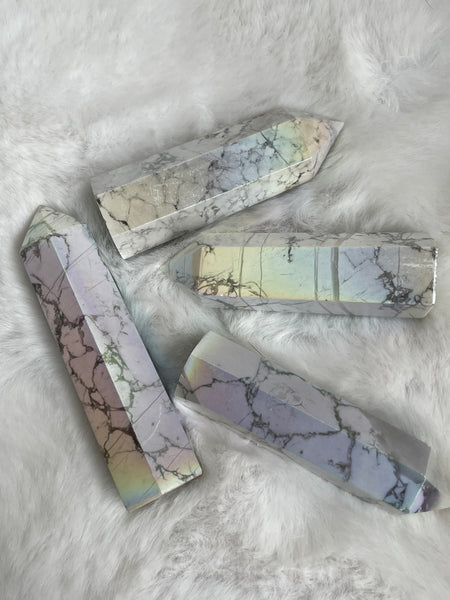 Aura howlite towers