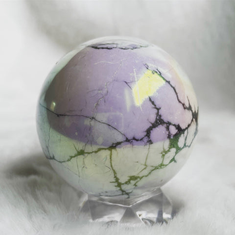 Aura Howlite sphere