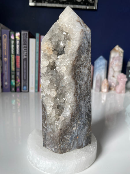 Large sphalerite tower