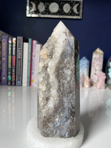 Large sphalerite tower