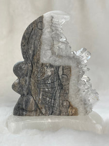Clear Quartz cluster fairies