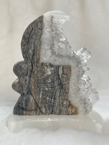 Clear Quartz cluster fairies