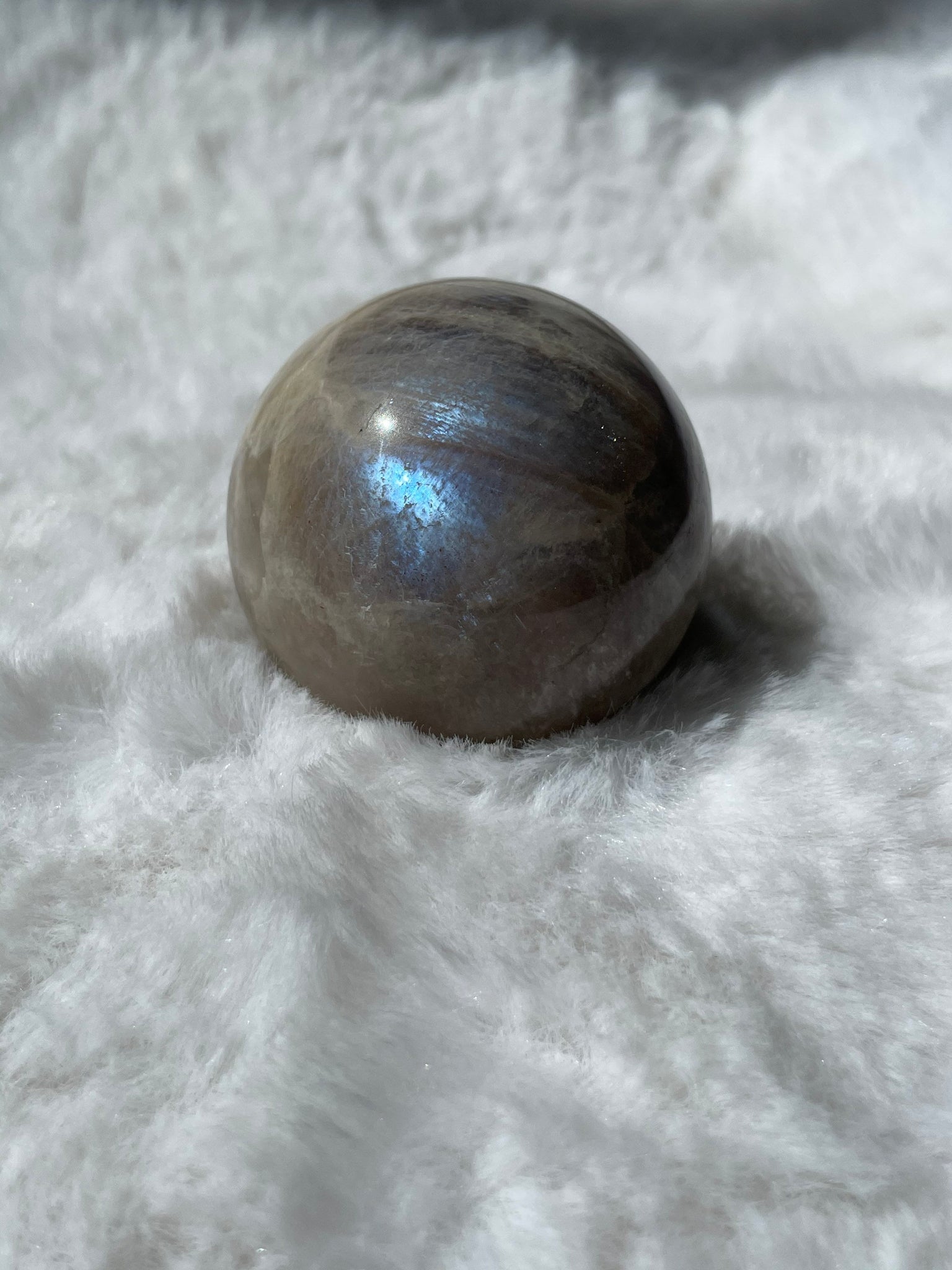 Black moonstone Sphere