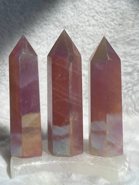 Aura Rose Quartz