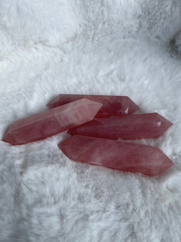 Rose quartz DT