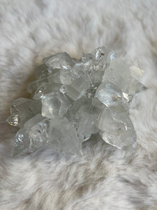 Diamond Apophyllite clusters