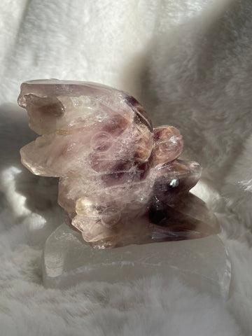 Amethyst cluster fairy