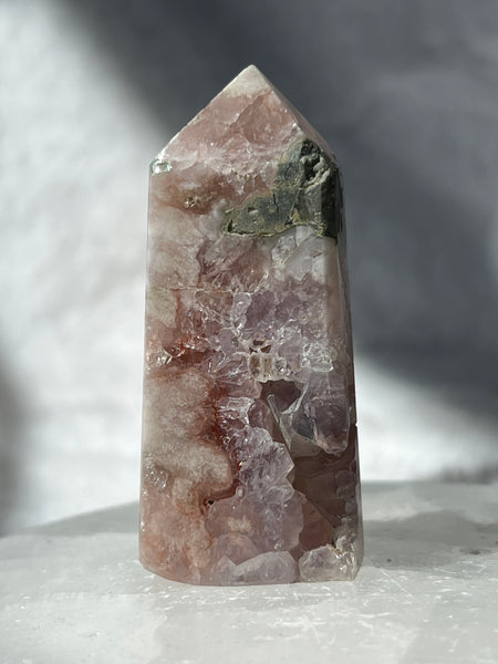 Amethyst flower agate
