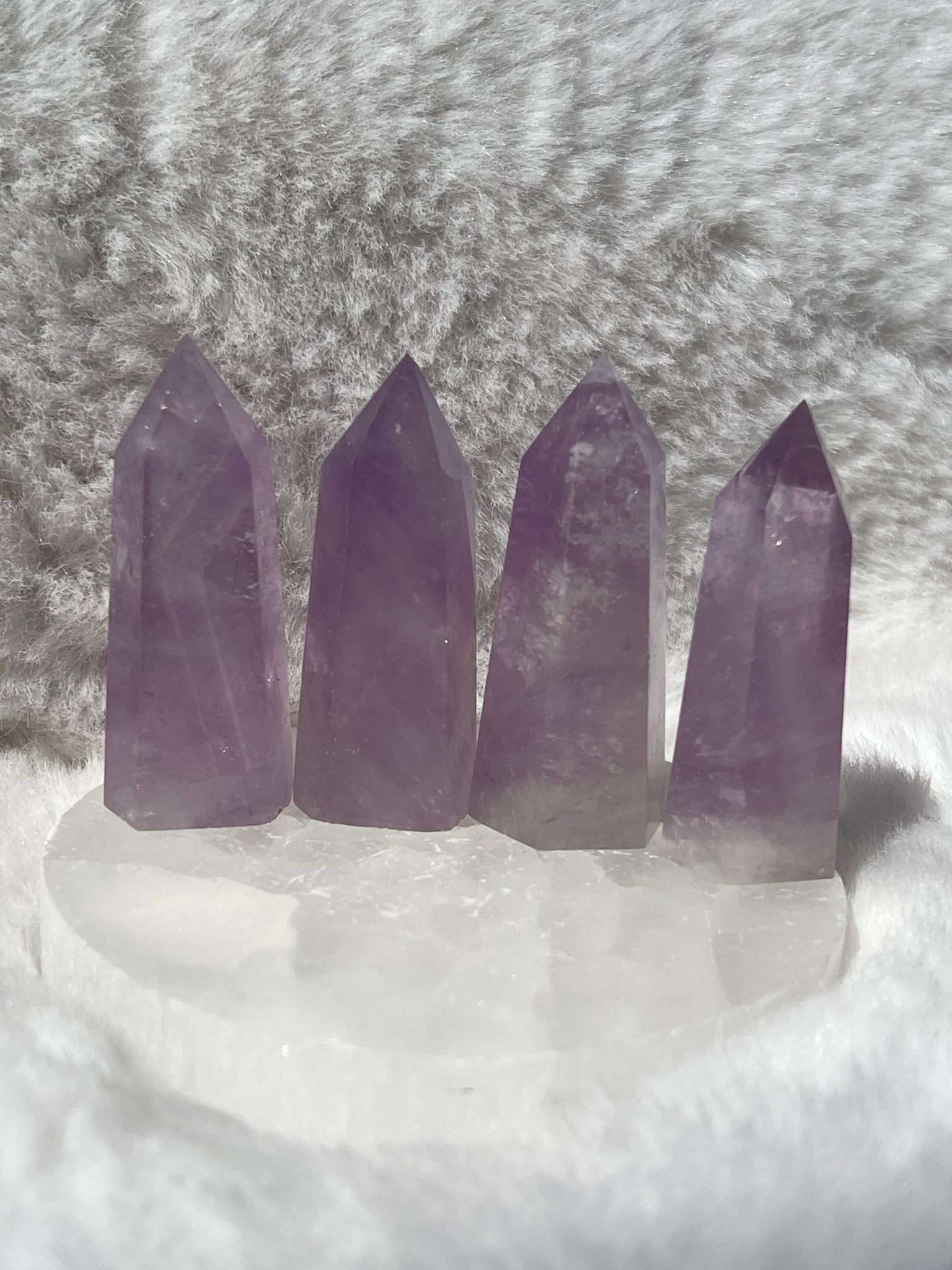 Amethyst points