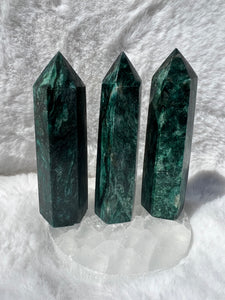 Green Fuchsite mica