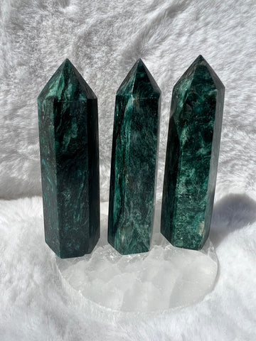 Green Fuchsite mica