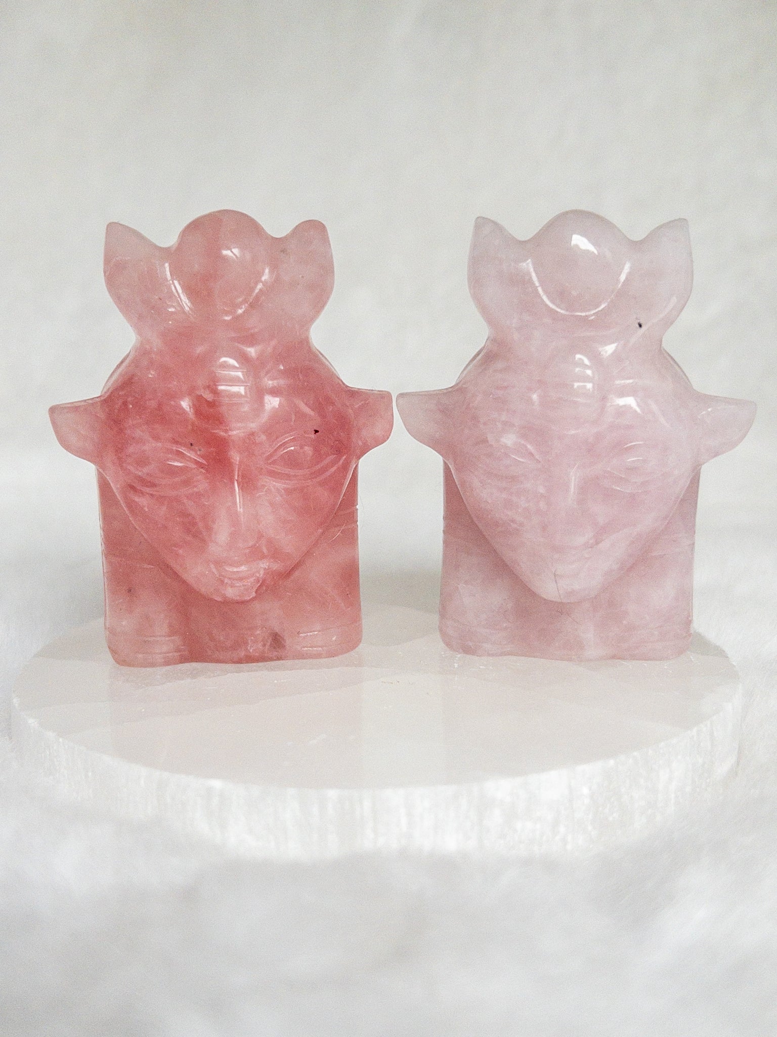 Rose quartz Hathor goddess