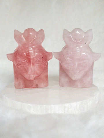 Rose quartz Hathor goddess