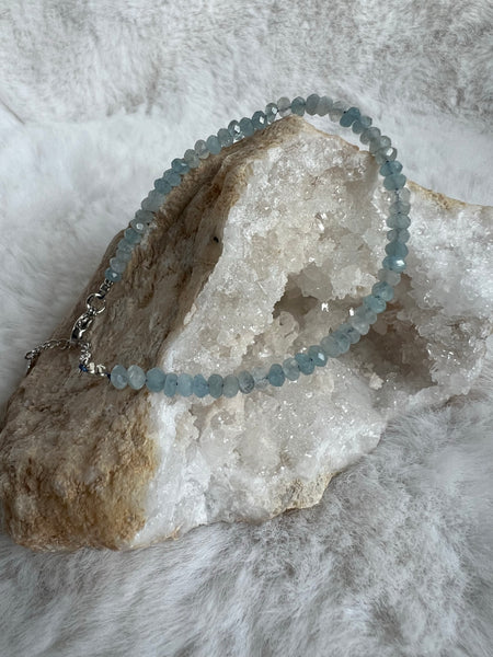 Dainty crystal bracelets