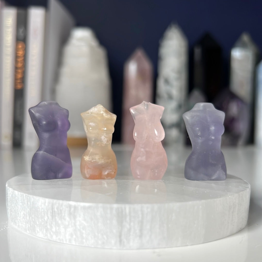 Crystal mini goddess body