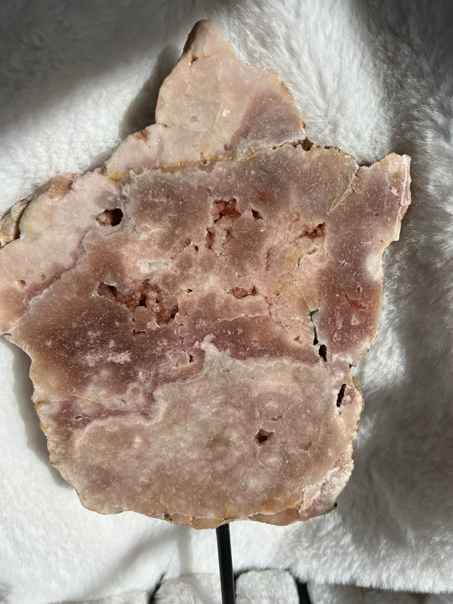 Pink Amethyst statement piece