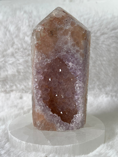 Agate druzy towers