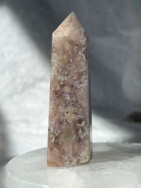 Amethyst flower agate
