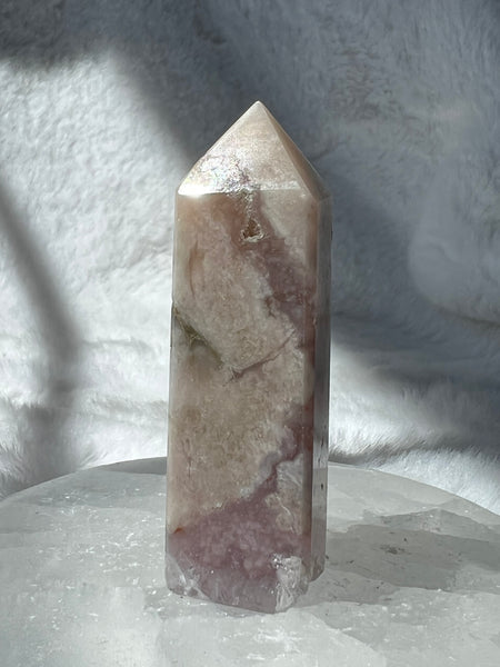 Amethyst flower agate