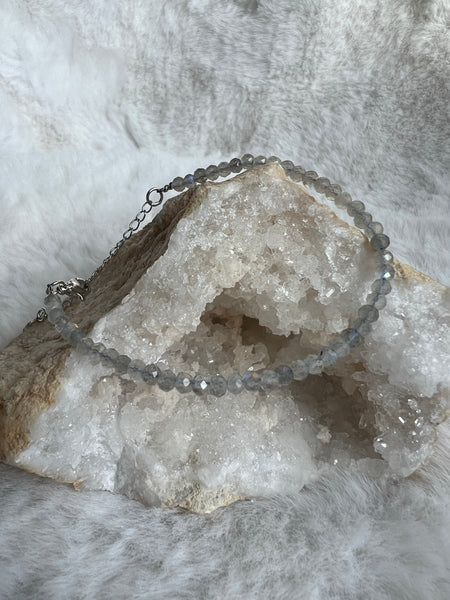 Dainty crystal bracelets